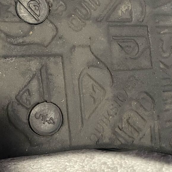 QUIKSILVER super slap flip flops size 4/5 worn only a few times VGUC - Picture 5 of 5